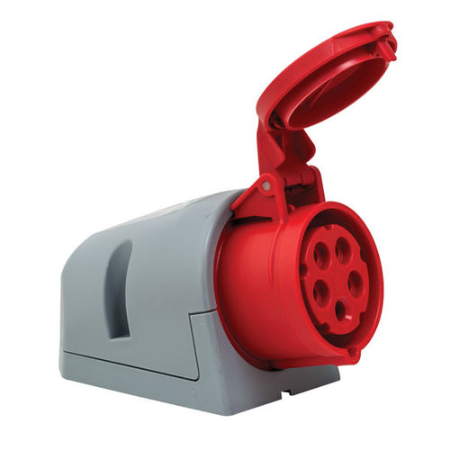 Настенная розетка - 406607V - Mete Enerji - IP44 / 5 полюсов / CEE