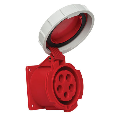 Розетка для сборки на столе - 406524V - Mete Enerji - IP67 / 5 полюсов / CEE