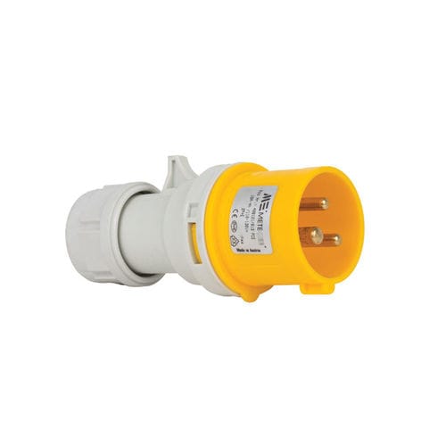 Разъем IP44 - 406125V - Mete Enerji - 3 полюса / промышленный / с заземлением
