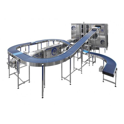 Ленточный конвейер - Navatta Group Food Processing Srl - спиральный / для охлаждения / контейнера
