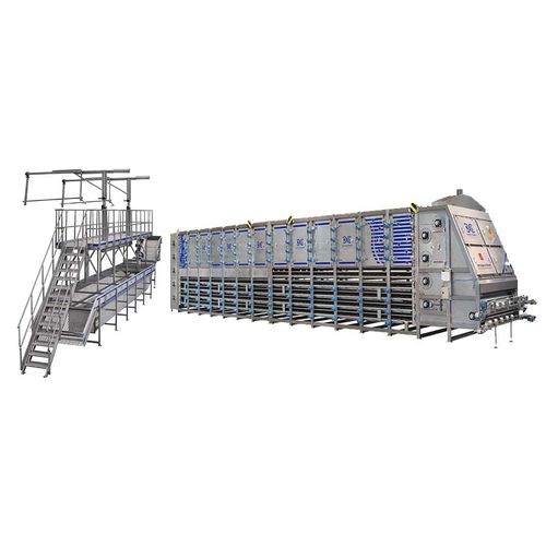 Стерилизатор для процесса - Navatta Group Food Processing Srl - горизонтальный / для помидоров