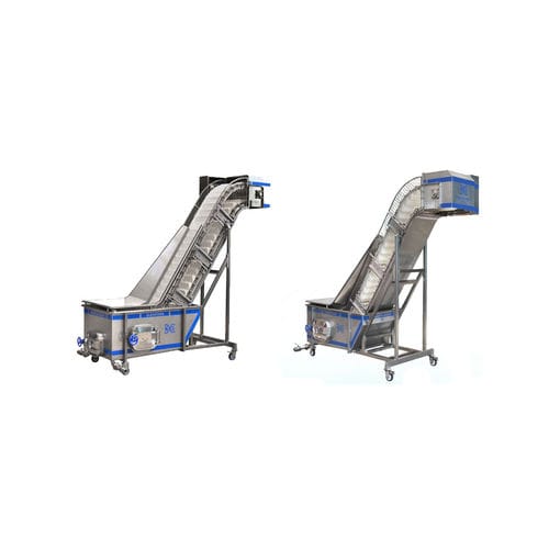 Конвейер с перегородками - Navatta Group Food Processing Srl - подъемный / для сельского хозяйства и пищевой промышленности