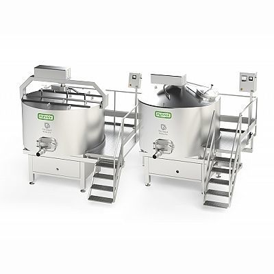 Бак для изготовления для обработанных твердых сортов - SKH/SCH series - Plevnik D.O.O. Engineering and production - из нержавеющей стали