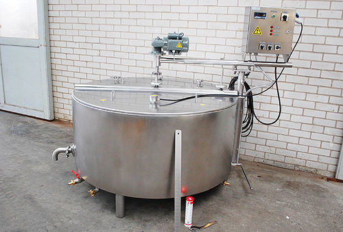 Пастеризатор для молочных продуктов - Batch - C. van't Riet Dairy Technology BV - автоматический / откидной