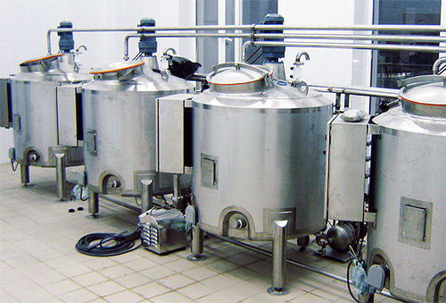 Резервуар для системы отопления - C. van't Riet Dairy Technology BV - для контроля / ферментации / из нержавеющей стали