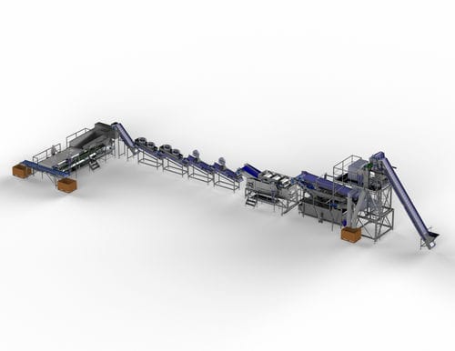 Линия обработки для сельского хозяйства и пищевой промышленности - Sweere - Food Processing Equipment BV - для зеленой фасоли