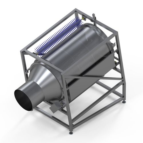 Очистительная установка с вращающимся барабаном - Sweere - Food Processing Equipment BV - для пищевой промышленности / по индивидуальным замерам
