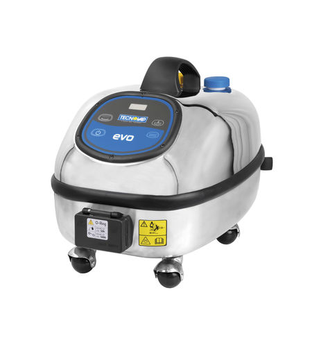 Монофазовый пароочиститель - EVO 304 DET - Tecnovap - с резервуаром / из нержавеющей стали / мобильный