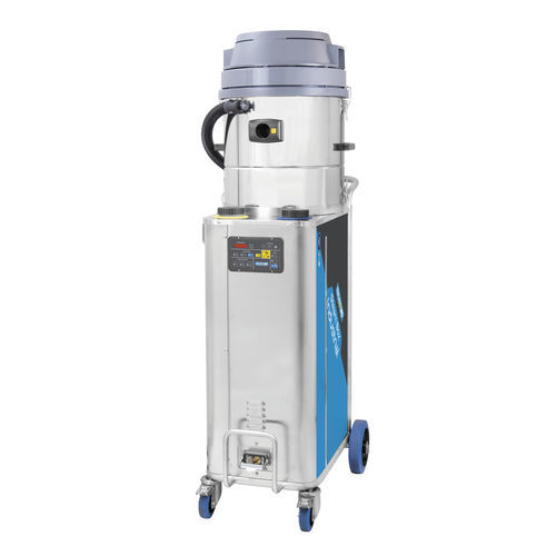 Трехфазовый пароочиститель - STEAM BOX VAC INDUSTRIAL - Tecnovap - мобильный / из нержавеющей стали / с использованием сухого пара