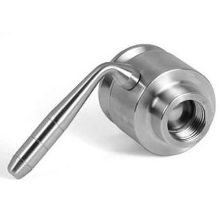 Клапан со сферическим золотником - Velo Acciai Srl. - с рычагом / из нержавеющей стали / ISO