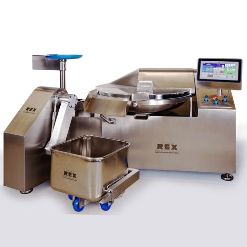 Промышленный куттер для мяса - BLIZZARD 130 SLF Touch - Düker - Rex Fleischereimaschinen GmbH - с большой скоростью вращения