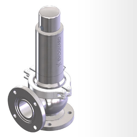 Предохранительный клапан из нержавеющей стали - P - Evoguard GmbH - газовый / воздушный / для резервуара