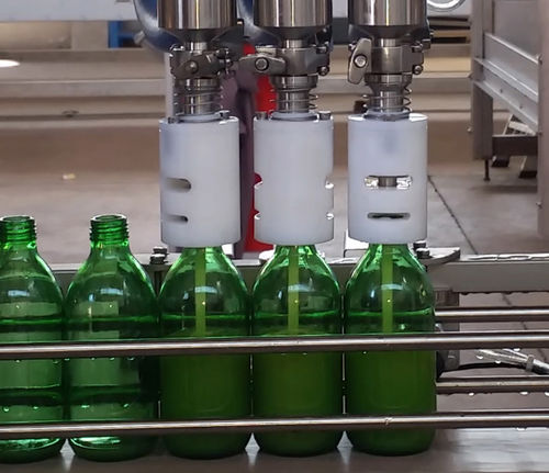 Наполнительная машина для стеклянных бутылок - FL-D.L.F - F.B.L. Food Machinery S.r.l. - для сливок / для жидкостей / для продуктов питания