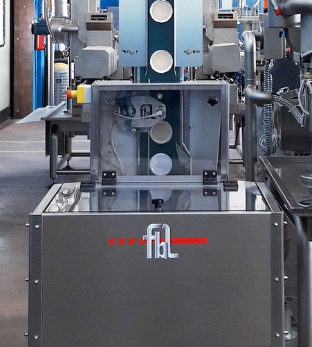 Ленточный конвейер - AOV2 - F.B.L. Food Machinery S.r.l. - вертикальный / для колпачков