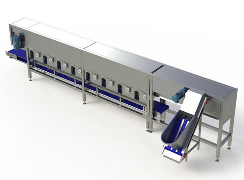 Машина для нарезки для овощей - Sushi chef - Finis Foodprocessing Equipment B.V. - автоматическая / напольная / непрерывного действия