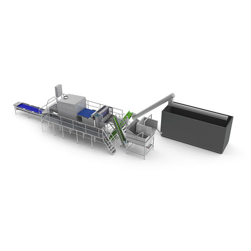 Станок для очистки кожуры овощи - Tailor Made - Finis Foodprocessing Equipment B.V. - для репчатого лука / полностью автоматический