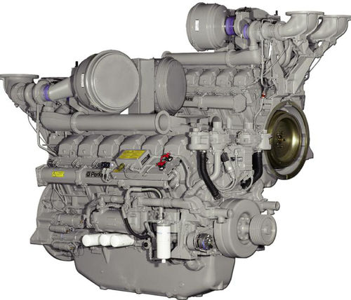 Дизельный двигатель - 4000 series - Perkins Engines Inc - 8 цилиндров / турбо