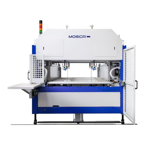 Полностью автоматическая обвязочная машина - SoniXs UATRI-2 XT - Mosca GmbH - для гофрокартона / для производства упаковки / боковая