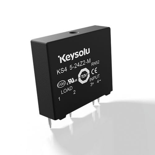 Статическое реле DC - KS4  - Xiamen Jinxinrong Electronics Co., Ltd. - 1NO / SIP / PCB