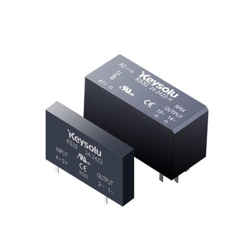 Статическое реле 24 Vcc - KS32(AC) - Xiamen Jinxinrong Electronics Co., Ltd. - 12 Vcc / на DIN-рейке
