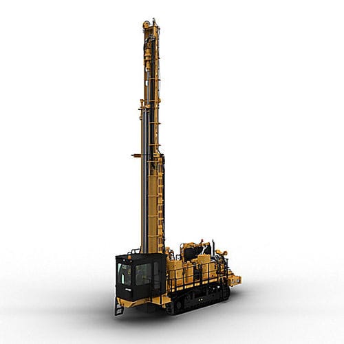 Буровая установка для каротажа - MD6200 - Caterpillar Equipment - для взрывных скважин / гусеничная / поворотная