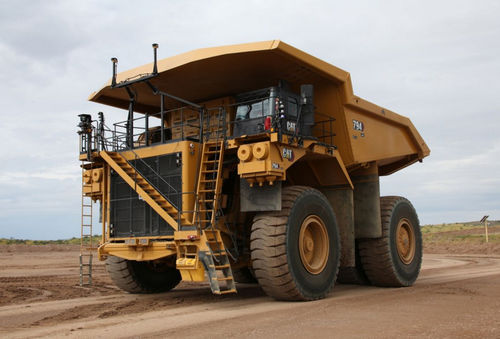 Думпер жесткое крепление - 794 AC - Caterpillar Equipment - электрический / для скальных пород