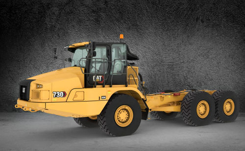 Транспортный грузовой автомобиль - 730 - Caterpillar Equipment - трехосный / с дизельным двигателем / для строительства