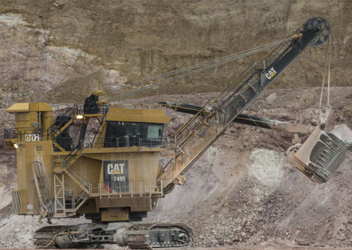 Экскаватор с прямой лопатой - 7495 - Caterpillar Equipment