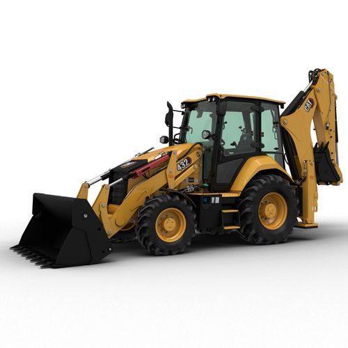 Шарнирный экскаватор-погрузчик - 432 - Caterpillar Equipment - дизельный / эргономичный