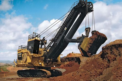 Экскаватор с прямой лопатой - 7295 - Caterpillar Equipment