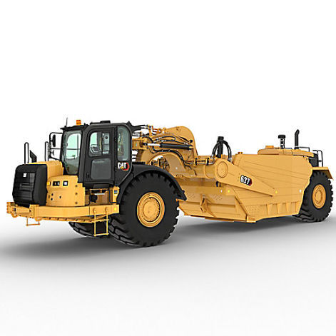 Трактор-скрепер - 637 - Caterpillar Equipment