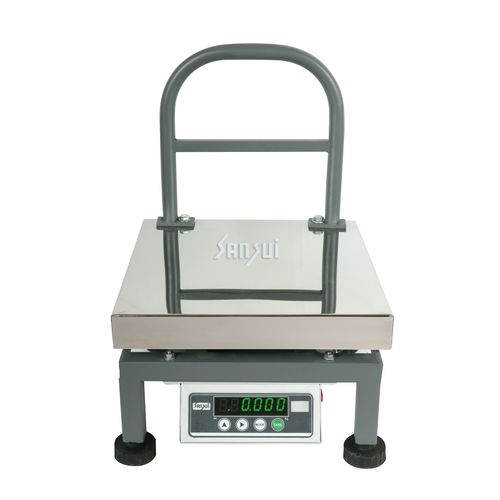 Весы с платформой - EWS SPP 60 EFMS TINY PR - Sansui Electronics Private Limited - килограмм / с двойным индикатором / переносной