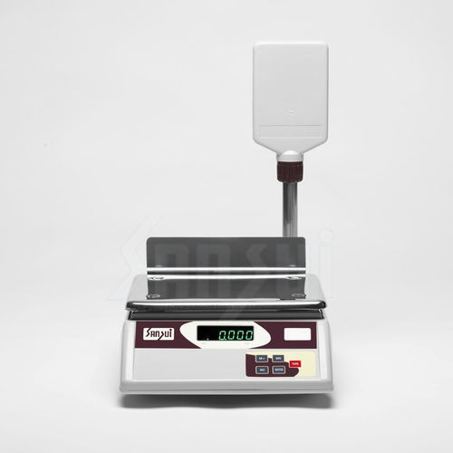 Весы с платформой - SSP EXCEL POLE series - Sansui Electronics Private Limited - кг / с LED-дисплеем