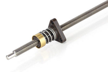 Гайка с регулировкой зазора - LSNUT-AFAE series - Nanotec Electronic GmbH & Co. KG - для трапецеидального винта / из металла / резьбовая
