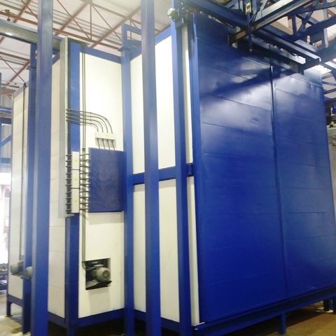 Печь с камерой - VMBFO - VOGAMAKINA INDUSTRIAL PLANTS COMPANY Ltd. - для сушки / варочная / для порошковой окраски