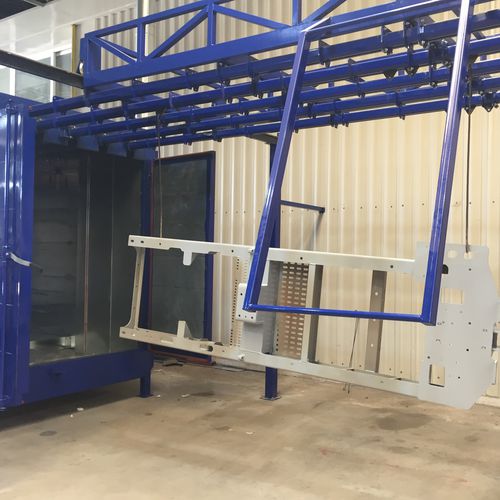 Промышленная конвейерная система - BARTRANSFER - VOGAMAKINA INDUSTRIAL PLANTS COMPANY Ltd. - для окрашивания и покрытия / воздушная