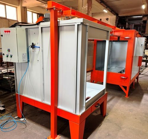 Линия порошковой окраски с ручным приводом - VOGAMAKINA INDUSTRIAL PLANTS COMPANY Ltd. - непрерывного действия / электростатический / для автомобилестроения