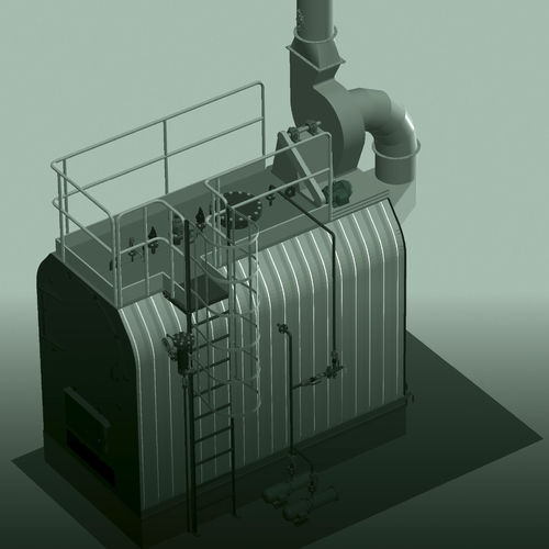 Котел насыщенным паром - VULCANO series - Engeman Steam Boilers LTda - на дровах / компактный