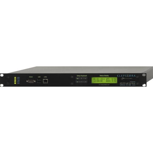 Сервер времени NTP - NTS-4000  - Elproma Elektronika Sp.z o.o. - PTP / IEEE1588 / GPS