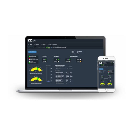 Программное обеспечение для контроля - YZ Connect - YZ Systems - для газовой промышленности / режим реального времени / Android