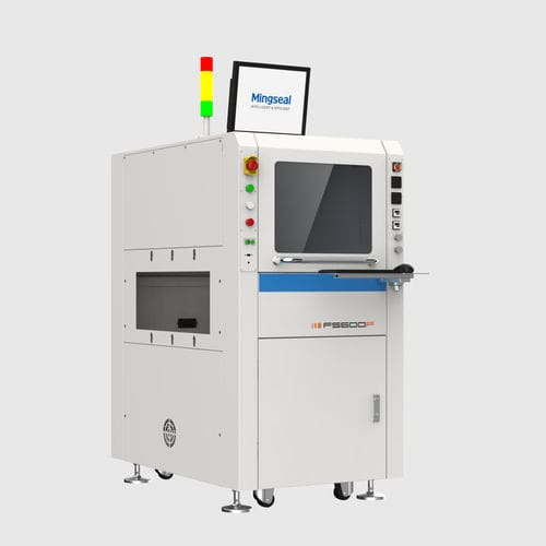 Полностью автоматическая машина для нанесения клея - FS600 series - Changzhou Mingseal Robot Technology Co.,ltd. - с системой технического зрения / для электронной промышленности / для CMS