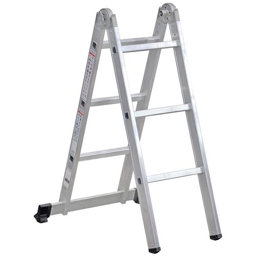 Выдвижная лестница из алюминия - K  - CAGSAN  LADDERS - складная / многофункциональная