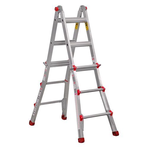 Выдвижная лестница из алюминия - FL  - CAGSAN  LADDERS - складная / многофункциональная