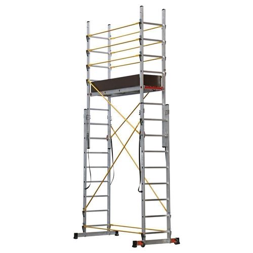Фиксированный строительные леса - PL003  - CAGSAN  LADDERS - для фасада / модульный