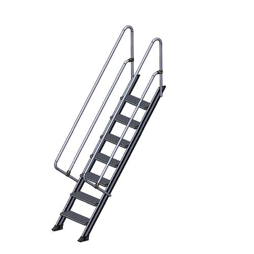 Выдвижная лестница из алюминия - CAGSAN  LADDERS - простая / для складов / многофункциональная