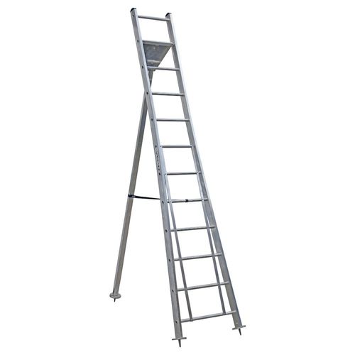 Выдвижная лестница из алюминия - BM  - CAGSAN  LADDERS - простая