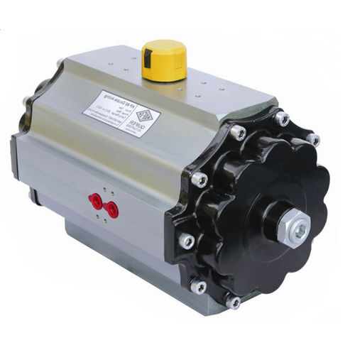 Пневматический привод - KP series - Quifer Actuators S.L. - линейный / с шестерней и зубчато-реечной передачей / двойного действия