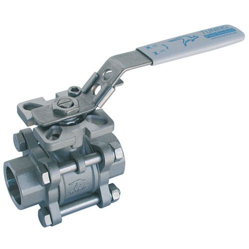 Сварной клапан - 200931 series - TUNING Fluid Solutions SARL - со сферическим золотником / с рычагом / 3-элементный