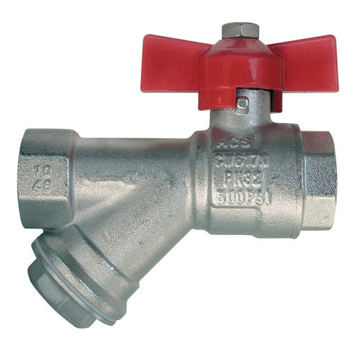 Клапан со сферическим золотником - 200261 series - TUNING Fluid Solutions SARL - с рычагом / внутренняя резьба-внутренняя резьба / из латуни