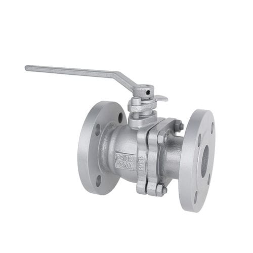 Клапан со сферическим золотником - RQ41F-10K - Yongkang Yonlin Industry & Trade Co.,Ltd Yongkang Lianggong Valve Co., Ltd. - с рычагом / с фланцем / из чугуна